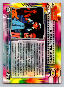 A Call to Arms #16 Pokemon 1999 Topps Movie - Image 2