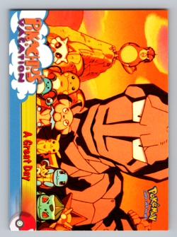 A Great Day #58 Pokemon 1999 Topps Movie - Image 1