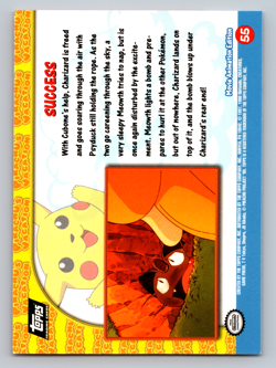 Success #55 Pokemon 1999 Topps Movie - Image 2