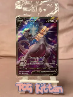 Mewtwo V SWSH229 Pokemon GO ETB Promo SEALED TCGKITTEN - Image 1