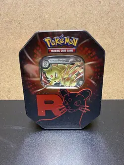 Pokemon TCG Destined Rivals Team Rocket Persian Ex Tin NEW/SEALED✅ - Image 1