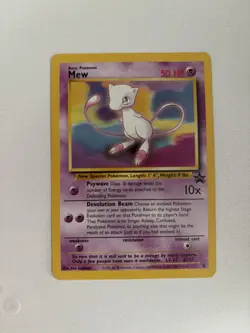 Pokemon TCG Black Star Promo Edition Mew #8 WOTC 2000 - ungraded - near mint - Image 1