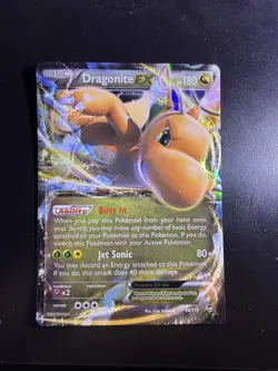 Dragonite EX 74/111 Pokemon Furious Fists Holo Ultra Rare LP - Image 1
