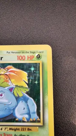 Venusaur Holo Rare 15/102 - Base Set Unlimited - Pokemon TCG 1999 WOTC - NM - Image 5