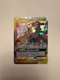 Pokemon TCG Reshiram & Zekrom GX Tag Team 157/236 SM Cosmic Eclipse - NM/LP - Image 1