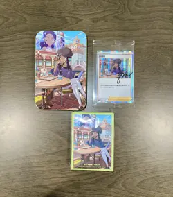 Pokemon CHINESE EXCLUSIVE Trainer Tin Set (Tin, Sleeves, Promo) - Image 1
