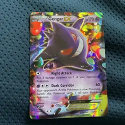 2014 Gengar EX 34/119 - Holo Rare - XY Phantom Forces - Pokemon TCG - NM - Image 2