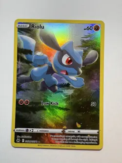 Pokemon TCG Riolu Galarian Gallery #GG26/GG70 Crown Zenith Holo NM/M - Image 1