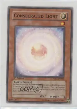 Consecrated Light 1st Ed. YuGiOh Absolute Powerforce #ABPF-EN033 2010 - Image 1