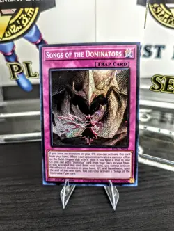 Yu-Gi-Oh! Songs of the Dominators ALIN-EN078 Secret Rare - Image 1