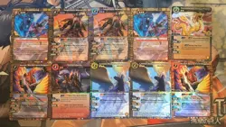 Battle Spirits Saga CCG/TCG - Super Rare Promo Lot Of 10 Cards - Rare - Bandai - Image 1