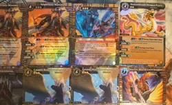 Battle Spirits Saga CCG/TCG - Super Rare Promo Lot Of 10 Cards - Rare - Bandai - Image 4