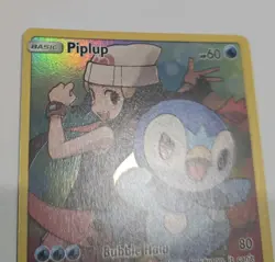 Piplup 239/236 Cosmic Eclipse SECRET RARE Pokemon Card - Image 5