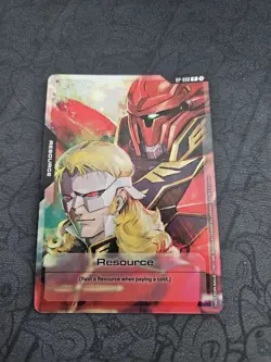 Resource Full Frontal & Sinanju RP-006 Promo English Gundam Card Game - Image 1