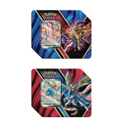 BRAND NEW SEALED ZAMAZENTA & ZACIAN POKEMON CARD TINS RETAIL BUNDLE!!! - Image 3