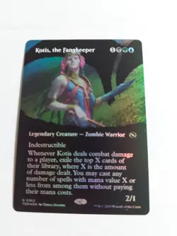 Kotis, the Fangkeeper (Borderless) Tarkir: Dragonstorm Foil - Image 1