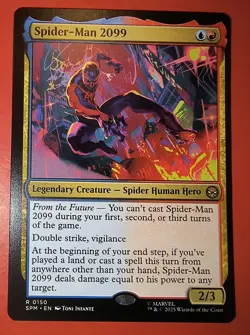 MTG: SPIDER-MAN: SPIDER- MAN 2099 , 0150, REGULAR, RARE, NM, SPM - Image 1