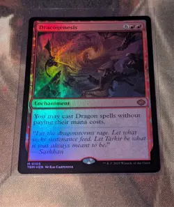 M.T.G. Tarkir : Dragonstorm Dracogenesis Foil M/NM - Image 1