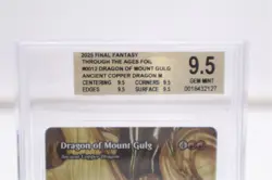 MTG FINAL FANTASY: FOIL #0012 DRAGON OF MOUNT GULG 2025 - GRADED 9.5 GEM MINT - - Image 2