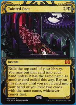 Tainted Pact (ETCHED) Strixhaven Mystical Archive NM Etched (504285) ABUGames - Image 1