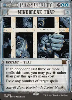 [1x] Mindbreak Trap Near Mint, English Outlaws Singles MTG Magic - Image 1