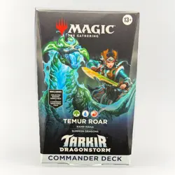 MTG Temur Roar Tarkir Dragonstorm Commander Precon. New, Sealed TCG English - Image 1
