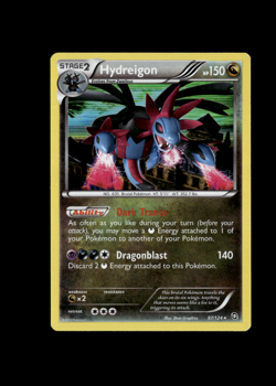 Pokemon 2012 Near Mint NM Hydreigon Dragons Exalted Holo 97/124 Card - Image 1