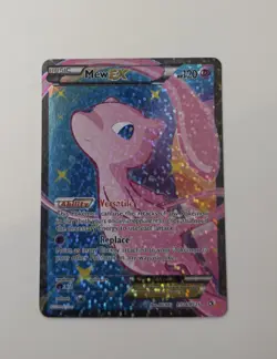 ULTRA RARE Mew EX RC24/RC25 Pokemon Radiant Collection Legendary Treasures - MP - Image 1