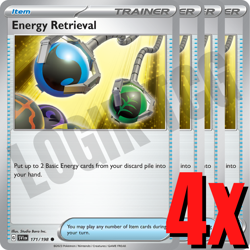 4x Energy Retrieval 171/198 x4 - Scarlet & Violet - Pokemon TCG - Image 1