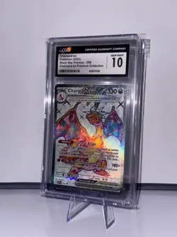 2023 Pokemon SV Black Star Promo Premium Collection Charizard ex #56 CGC 10 GEM - Image 1