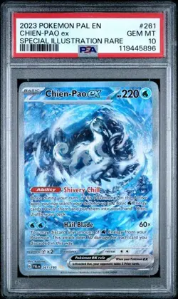 PSA 10 Chien Pao EX 261/193 Pokemon Paldea Evolved Special Illustration Rare - Image 1
