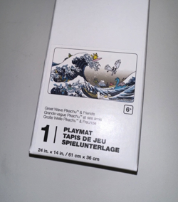 Pokemon Center Great Wave Pikachu & Friends Playmat Mousepad NEW Sealed In-Hand - Image 4