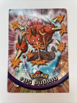 Dodrio #85 - Pokemon 1999 Topps TV Animation Blue Logo (MP) - Image 1