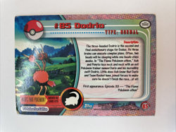 Dodrio #85 - Pokemon 1999 Topps TV Animation Blue Logo (MP) - Image 2