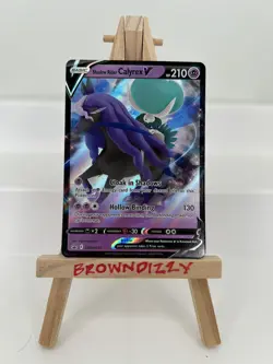 Shadow Rider Calyrex V SWSH131 Holographic Black Star Promo Pokemon TCG NM - Image 1