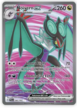 Pokemon TCG Noivern ex 246/193 Ultra Rare Sv Paldea Evolved Holo En - Image 1