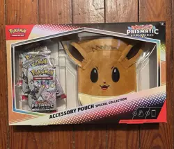 Pokemon SV8.5 Prismatic Evolutions Accessory Pouch Collection - Image 1