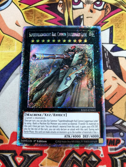 Superdreadnought Rail Cannon Liebe ra03-en041 (NM+) Platinum-Secret Yu-Gi-Oh! - Image 1