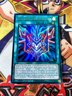 Phantom Knights' Rank-Up-Magic Force phra-en051 1st (NM+) Ultra Rare Yu-Gi-Oh! - Image 1