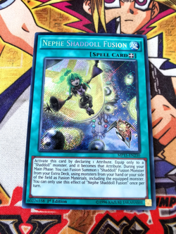 Nephe Shaddoll Fusion mp15-en230 1st Edition (NM) Secret Rare Yu-Gi-Oh! - Image 1