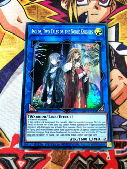 Isolde, Two Tales of the Noble Knights sofu-ense1 Ltd (NM+) Super Rare Yu-Gi-Oh! - Image 1