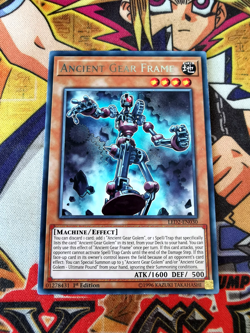 Ancient Gear Frame led2-en030 1st Edition (NM) Rare Yu-Gi-Oh! - Image 1