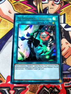 El Shaddoll Fusion dupo-en096 1st Edition (NM+) Ultra Rare Yu-Gi-Oh! - Image 1