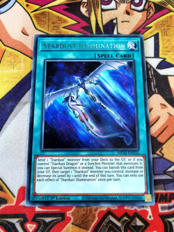 Stardust Illumination mp22-en152 1st Edition (NM+) Rare Yu-Gi-Oh! - Image 1