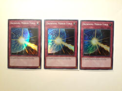 Yugioh | 3x | Drowning Mirror Force | DASA | 1st Edition | Super Rare | NM - Image 1