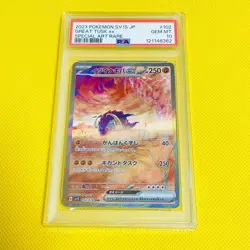 Psa10 Gem Mint Idainakiba Ex/Sar/Sv1S 2023 Great Tusk Ex 102/078 Pokemon Card/Po - Image 1