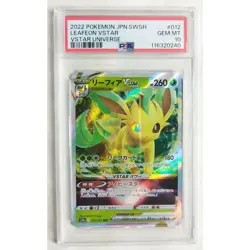 Leafia Vstar S12A 012/172 Pokemon Card Game Psa10 - Image 1