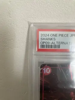 Psa10 Shanks Sr-P Op09-004 Booster Packemperor One Piece Card - Image 2