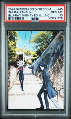 Psa10 No.45 Local Visuals For All 47 Prefectures Illustration Card Mobile Suit G - Image 1