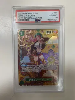 One Piece Card Jewelry Bonnie St02-007 Psa10 - Image 1
